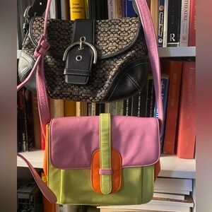 Carlos Falchi Shoulder Bag.